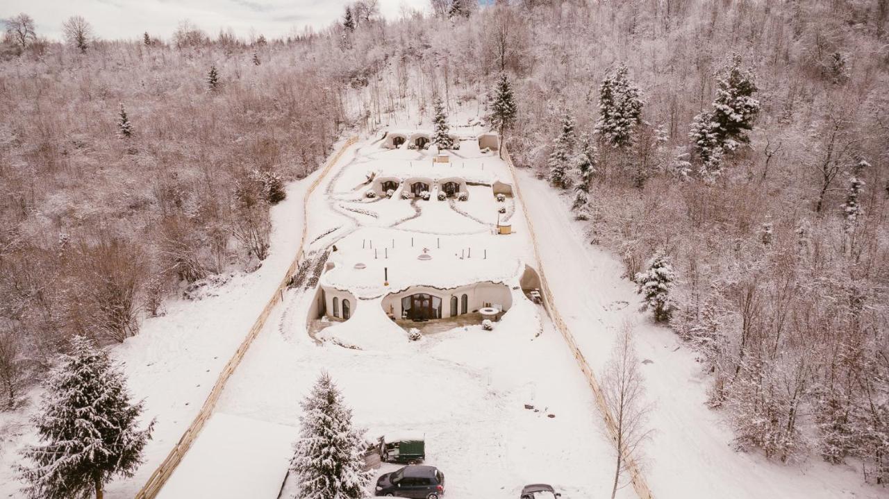 Pensiunea Dealul Verde Porumbacu de Sus Buitenkant foto