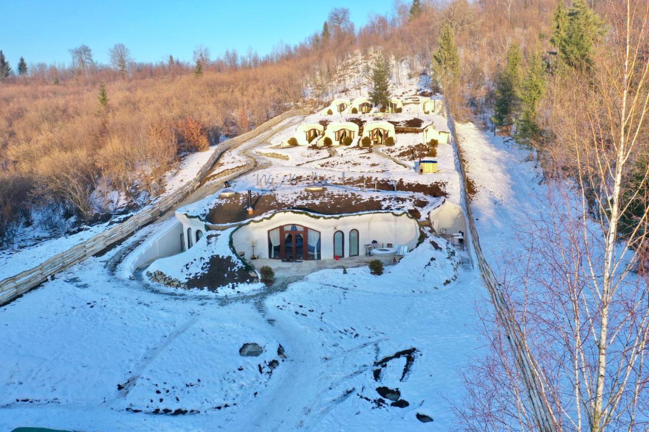 Pensiunea Dealul Verde Porumbacu de Sus Buitenkant foto